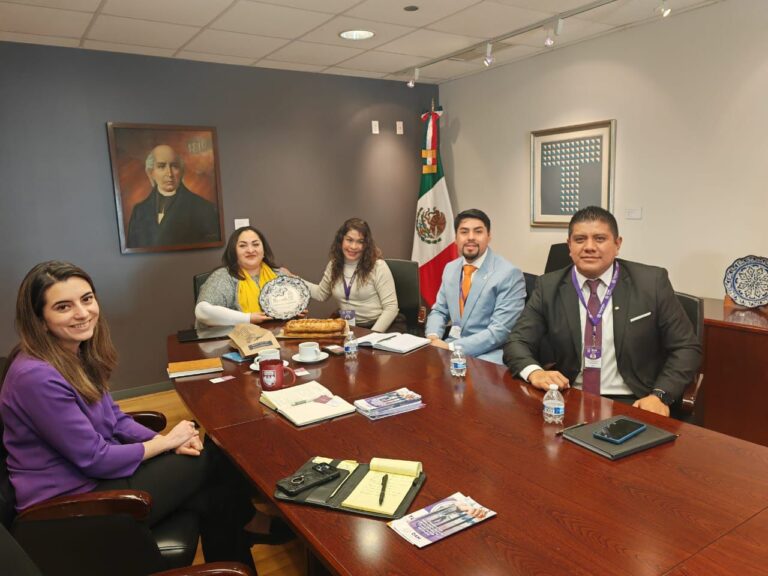 Acuerdan DAM y Autoridades Consulares en Chicago Apoyo a Migrantes Tlaxcaltecas