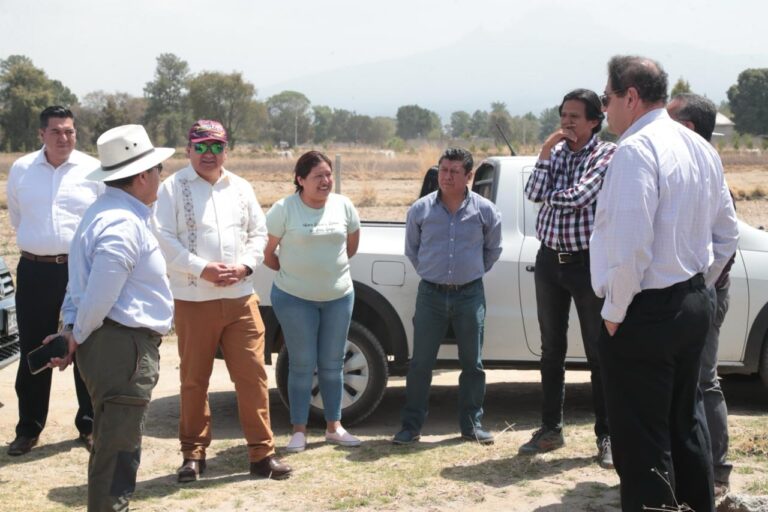 Autoridades del IPN Recorren Terreno Para la Construcción del Nuevo Edificio de la UPIIT