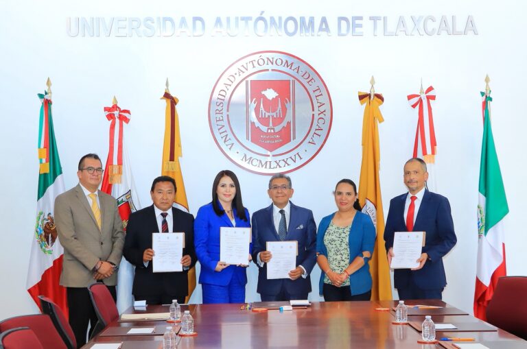 Concretizan UATx y Poder Judicial trabajo conjunto para profesionalización