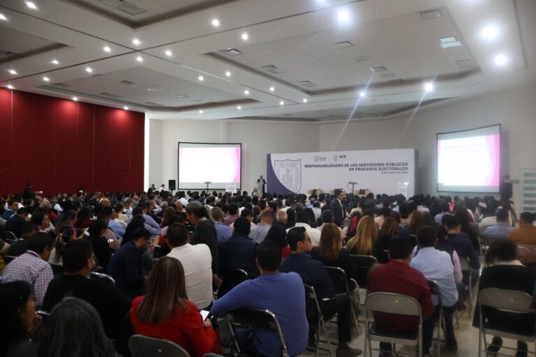 Organiza SFP conferencia “responsabilidades de los servidores públicos en procesos electorales”