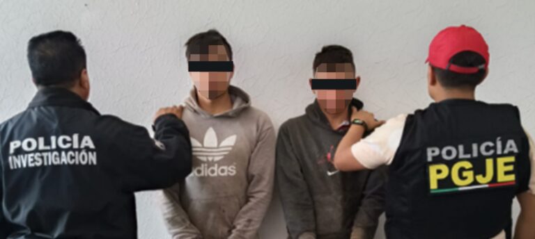Aprehende PGJE a dos masculinos por robo de ganado