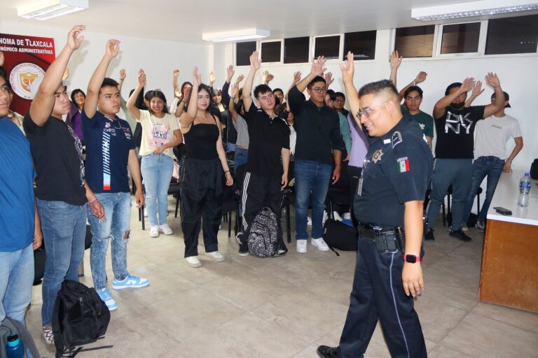 Continúa UATx con Jornadas de Prevención del Delito y Cultura de Paz