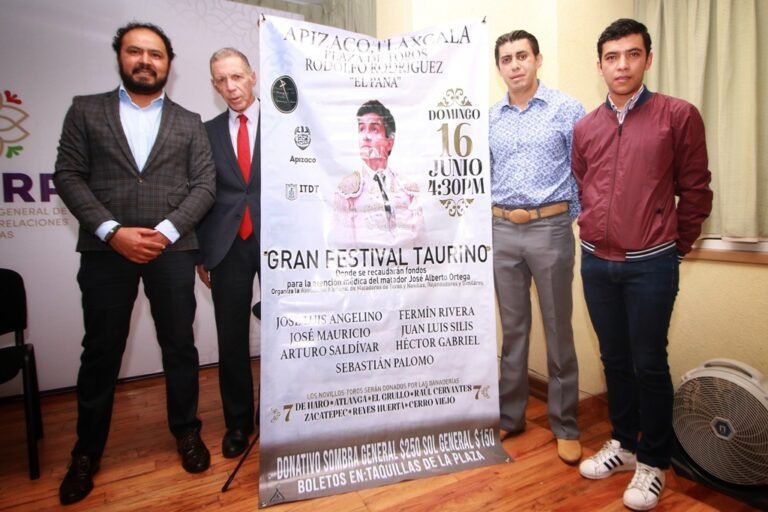 Dan detalles en Tlaxcala sobre el Festival en apoyo a Alberto Ortega