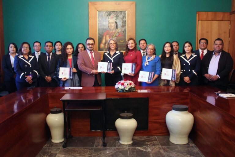 Recibe Congreso de Tlaxcala informe anual de actividades de la Comisión Estatal de Derechos Humanos