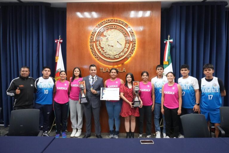 Reconocen diputados participación de jóvenes tlaxcaltecas de la Sub-18 
