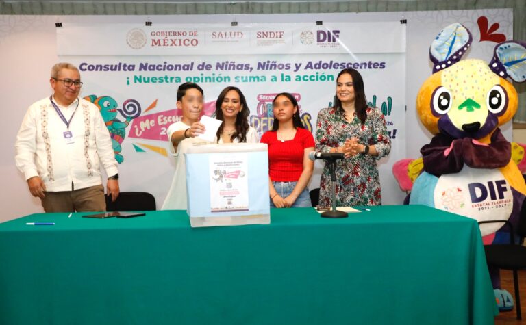 Invita Sedif Tlaxcala a Niñas y Niños a Participar en la Consulta ¿Me Escuchas? 2024