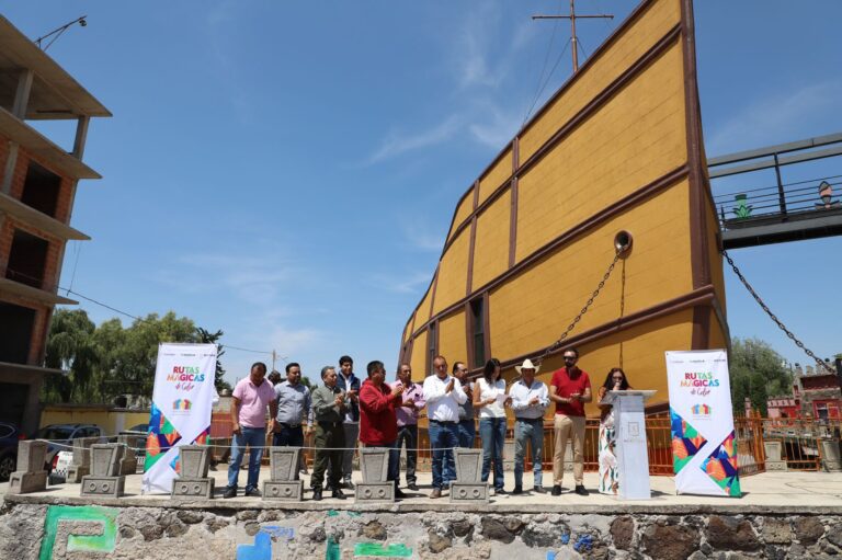 Concluyó Tercera Etapa de “Rutas Mágicas de Color” en el Pueblo Mágico de Tlaxco