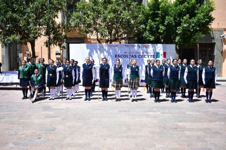 Celebra CECyTE Concurso Estatal de Escolta 2024