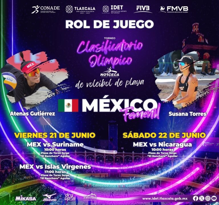 Se Realiza el Sorteo del Torneo Clasificatorio Olímpico Norceca de Voleibol de Playa