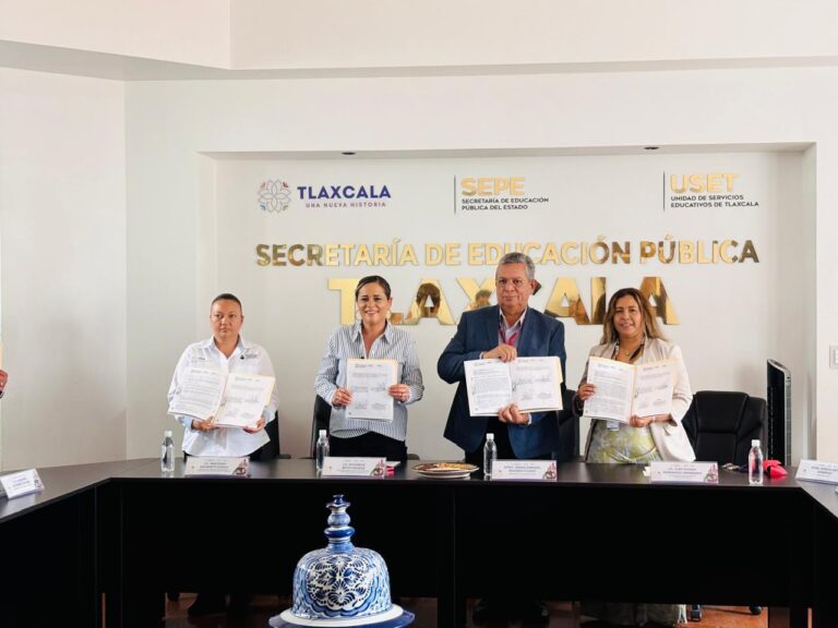 Firman Convenio ITEA y SEPE-USET Para Reducir el Rezago Educativo en Tlaxcala