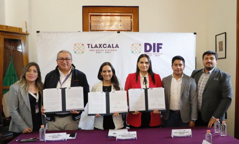 Firman convenio Sedif y SEPE para continuar con el programa unidad de atención visual