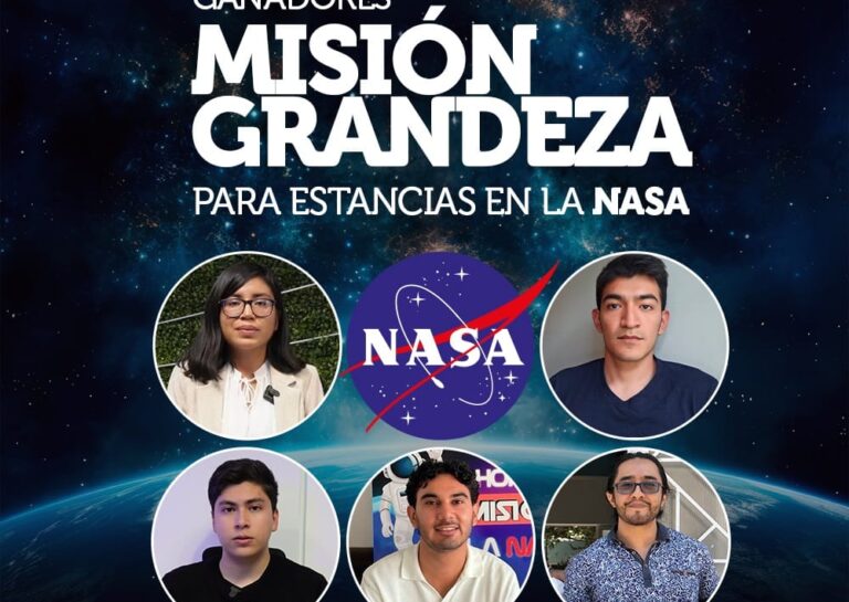 Jóvenes estudiantes de México realizarán estancias 2024 en la NASA