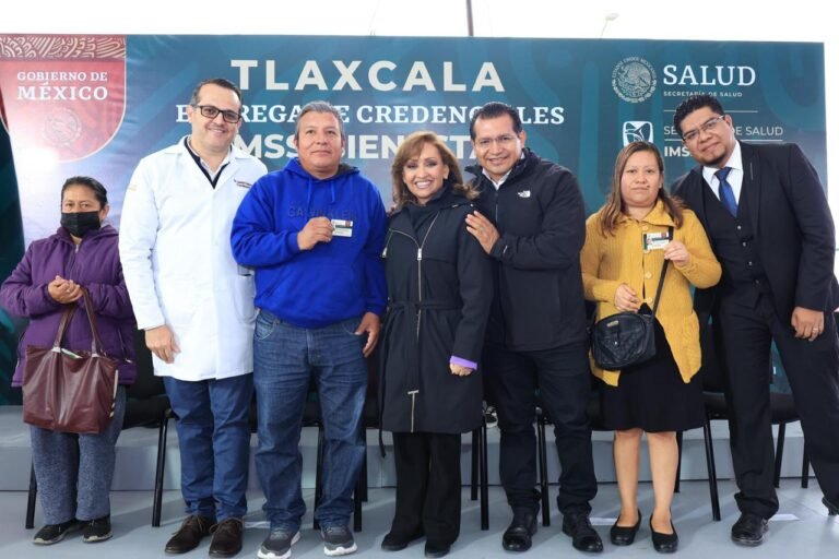 Tlaxcala, Primer Lugar a Nivel Nacional en Credencialización del IMSS-Bienestar