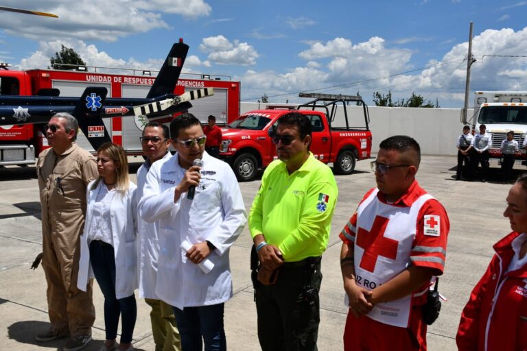 Autoridades Desplegaron Servicios de Salud y Seguridad Durante la Huamantlada