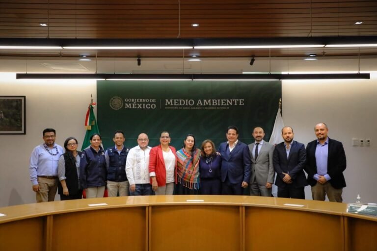 Presenta Lorena Cuéllar a Semarnat Avances de Agenda Ambiental de Tlaxcala