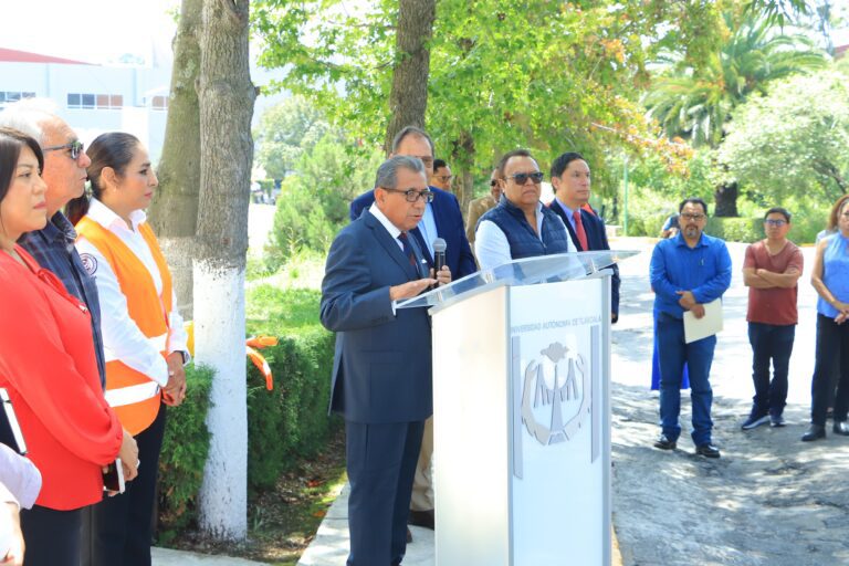 Se Suman Campi de la UATx al Simulacro Nacional 2024