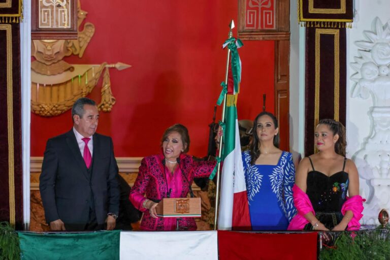 Dedica Gobernadora Grito de Independencia a la Libertad y a la Voluntad del Pueblo
