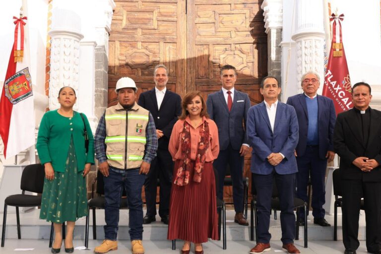 Tlaxcala Resplandece; Presenta Gobernadora Avances del Programa Nacional de Reconstrucción