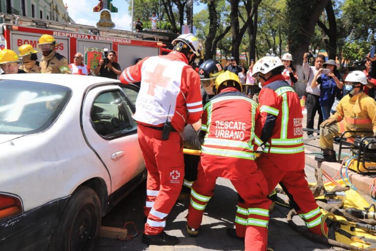 Participa Tlaxcala en el Simulacro Nacional 2024