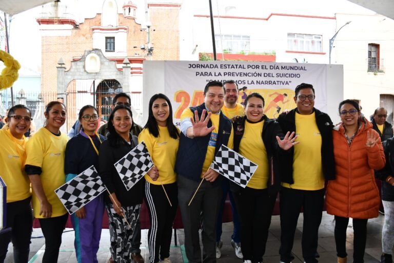 Realiza sector salud carrera atlética por la salud mental y prevención del suicidio