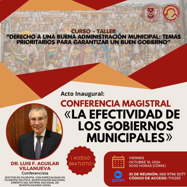 Convocan la UATx y Colegio de Politólogos a curso para una buena administración municipal