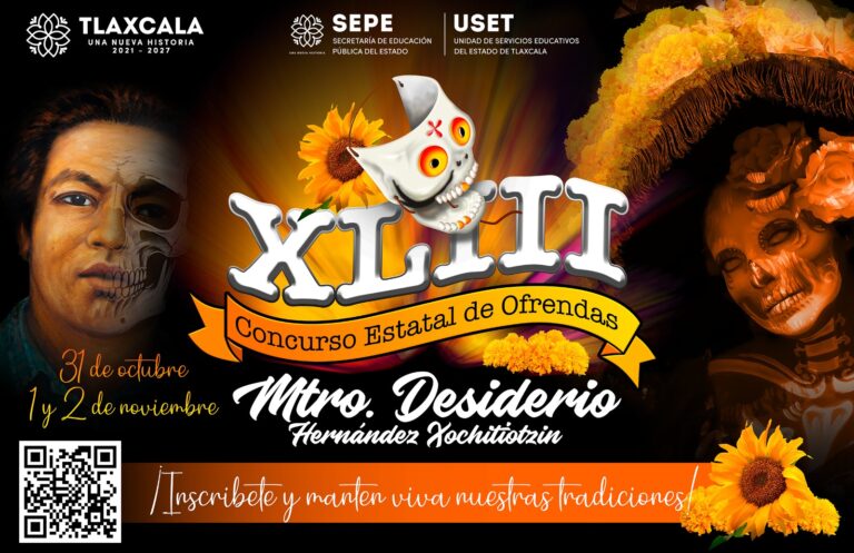 Invita SEPE-USET al XLIII Concurso Estatal de Ofrendas 2024 «Mtro. Desiderio Hernández Xochitiotzin»