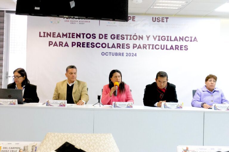 Presentó SEPE-USET lineamientos de gestión y vigilancia para preescolares particulares