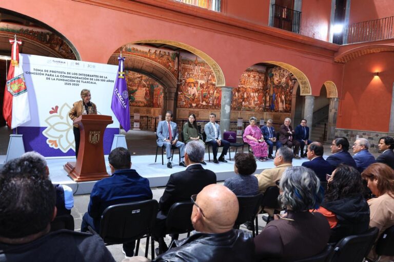 Rinde Protesta Comisión Para la Conmemoración de los 500 Años de la Fundación de la Ciudad de Tlaxcala