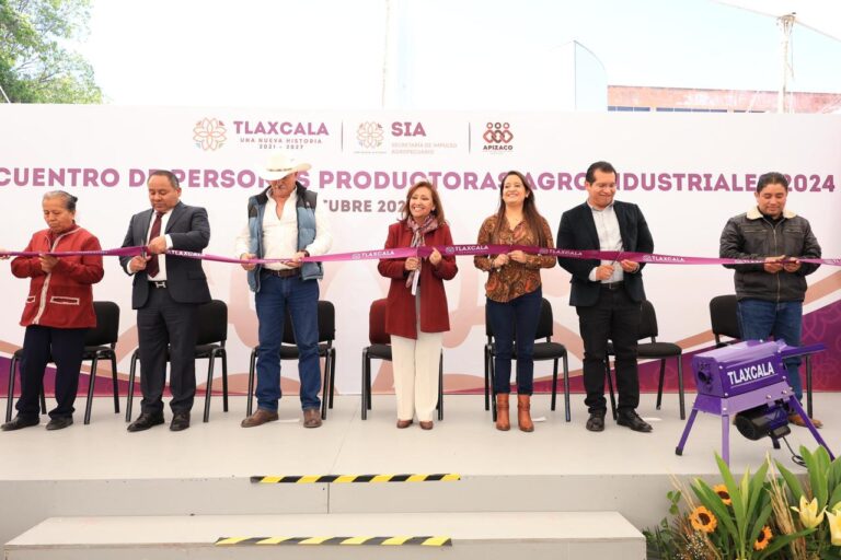 Fortalece Gobernadora Lorena Cuéllar Empresas Rurales de Tlaxcala