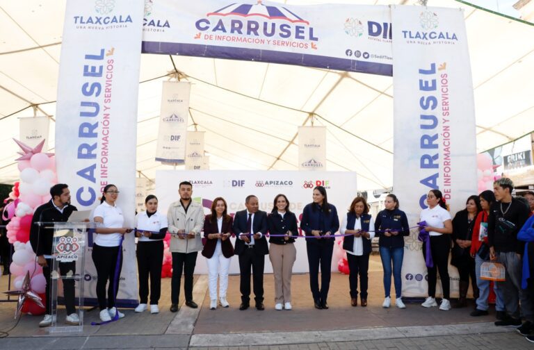 Llega el «Carrusel de Información y Servicios del Sedif a Apizaco