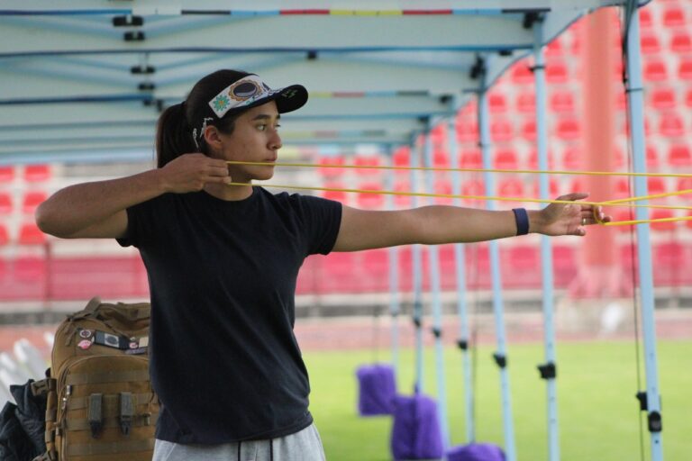 Inicia Mexicana Ángela Ruiz Entrenamiento en el Estadio Tlahuicole
