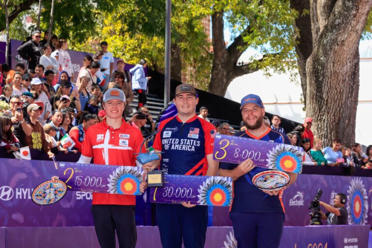Gana Primer Lugar Estados Unidos en Arco Compuesto Varonil en Tlaxcala