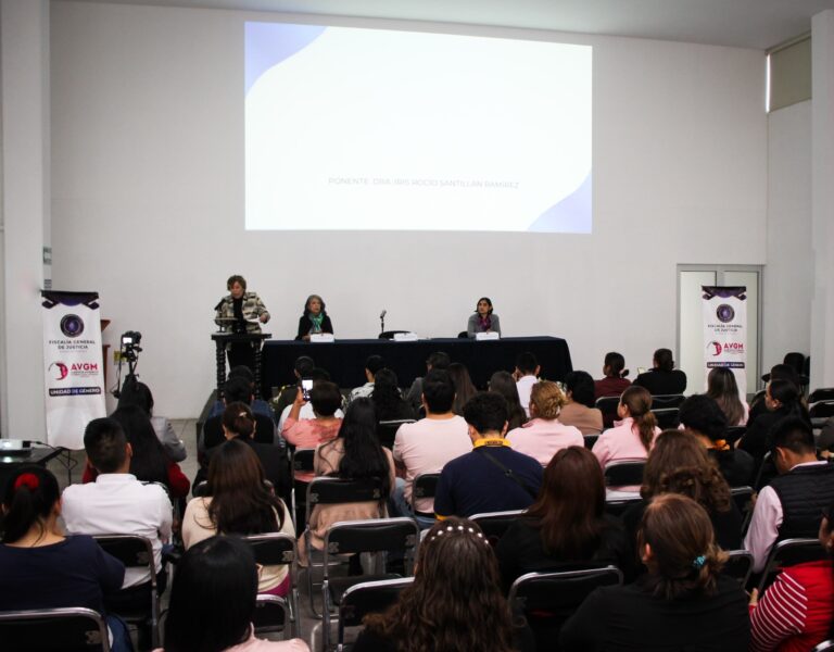 Ofrece FGJ conferencia en materia de violencia feminicida