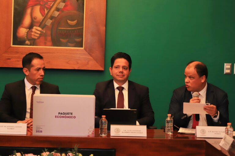 Presenta Poder Ejecutivo Paquete Económico 2025 Ante el Congreso del Estado