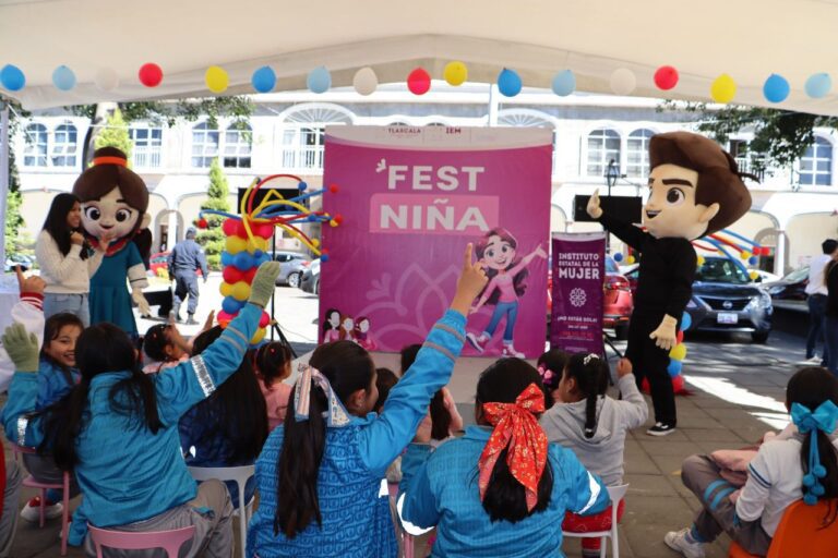Celebra el Instituto Estatal de la Mujer Primer «Fest de la Niña» en Zacatelco