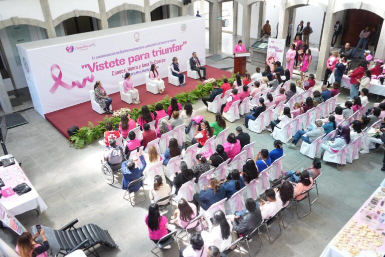 Conmemora Congreso del Estado el Día Mundial de la Lucha Contra el Cáncer de Mama