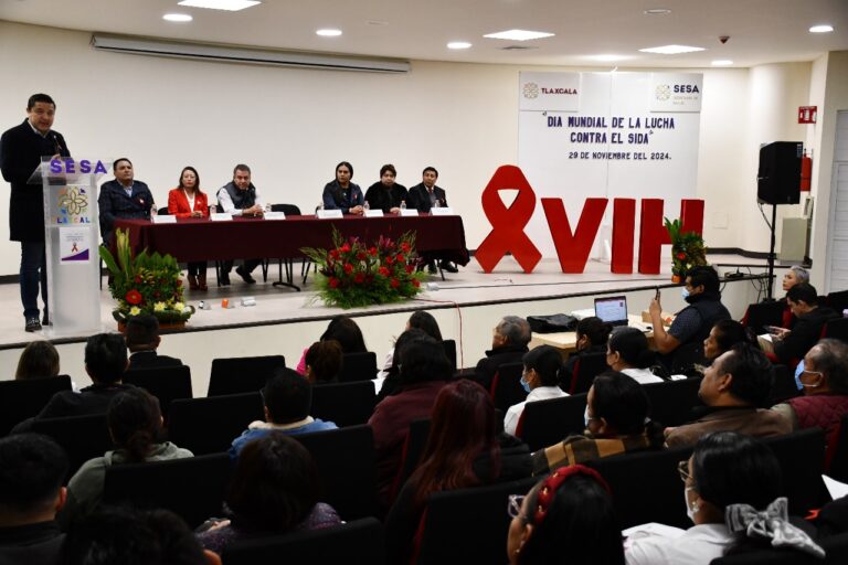 Destina sector salud 15 mil 433 pruebas gratuitas de VIH para detección oportuna en Tlaxcala