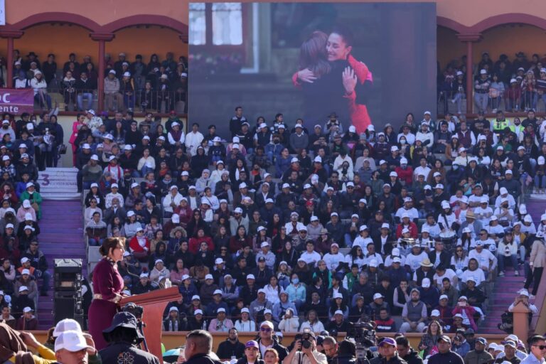 Reconoce Presidenta Claudia Sheinbaum Logros a Tres Años de Gobierno de Lorena Cuéllar