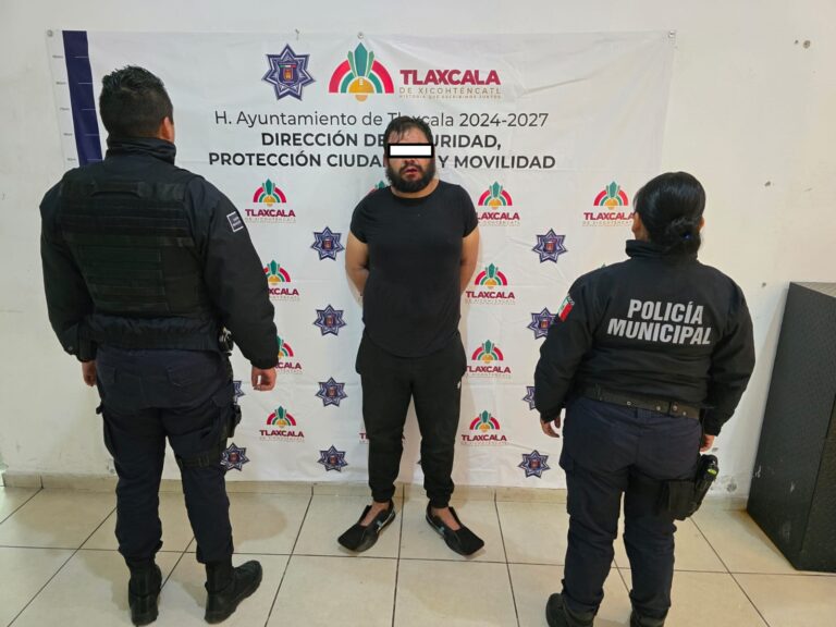 Por intento de robo vehicular detienen a sujeto en la Loma Xicohténcatl