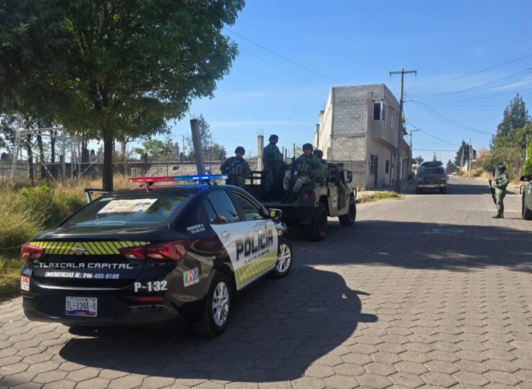 Con Operativo Interinstitucional, se Refuerza la Seguridad en Tlaxcala