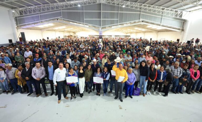 Fortalece Gobierno Estatal al Campo con Mayor Presupuesto