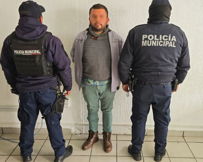 Detiene Policía de Tlaxcala de Xicohténcatl a hombre vinculado a delitos de alto impacto