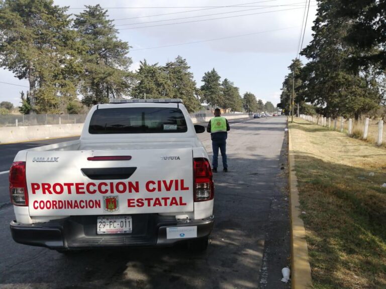 Caída de Ceniza del Popocatépetl Afecta Municipios del Norte de Tlaxcala