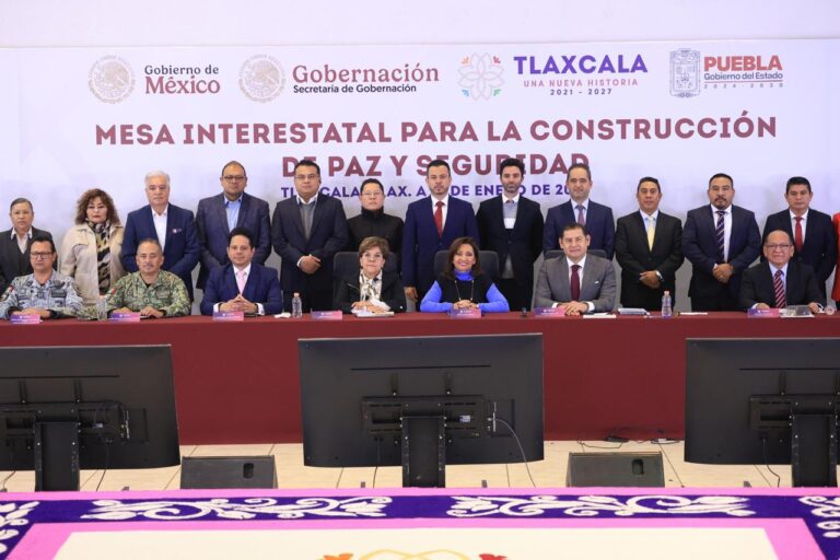 Firman Tlaxcala y Puebla convenio marco de coordinación y colaboración