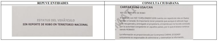 Gracias a Coordinación, se Detecta Camioneta Robada en Texas y Emplacada en Varios Estados