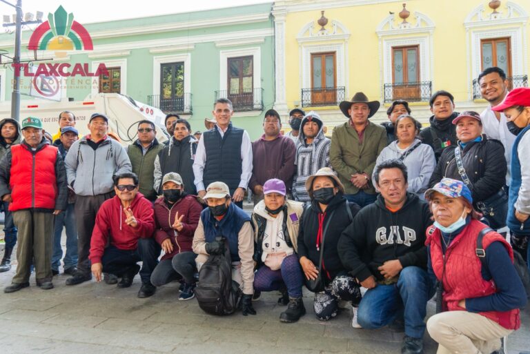 Entrega Alfonso Sánchez García segundo camión rehabilitado integralmente para fortalecer el servicio de limpia