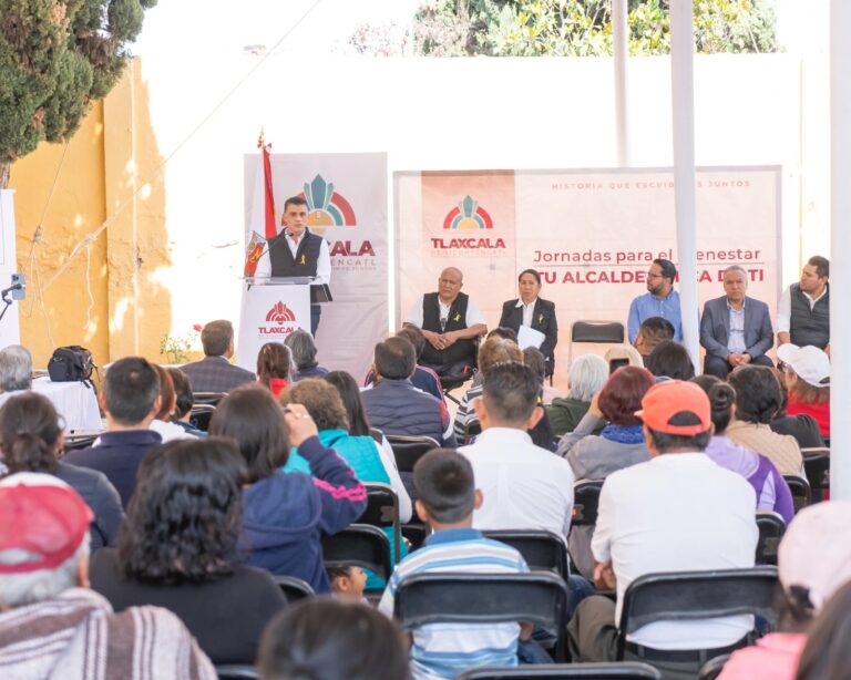 Acerca el presidente Alfonso Sánchez los servicios de las Jornadas para el Bienestar a Acuitlapilco