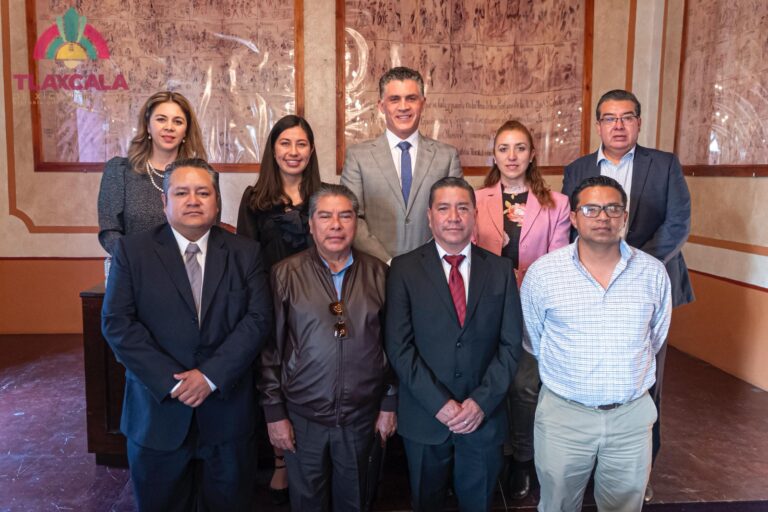 Toma protesta el presidente Alfonso Sánchez a los nuevos delegados municipales de Tlaxcala de Xicohténcatl