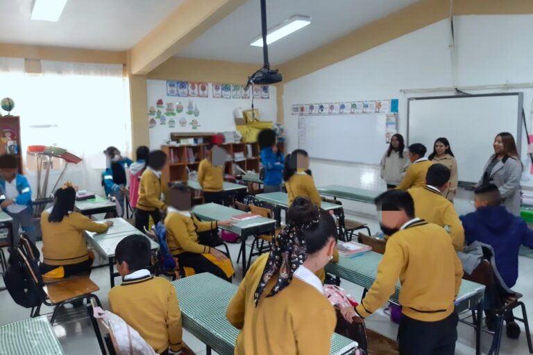 Estudiantes de Psicología de la UATx trabajan acciones preventivas de bullying con alumnos de Mazatecochco