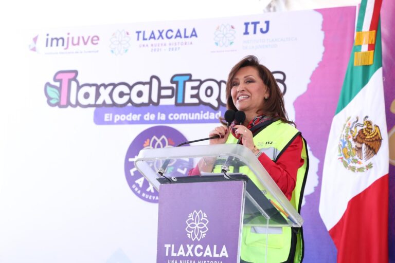 Inaugura Gobernadora Tlaxcaltequios en La Magdalena Tlaltelulco